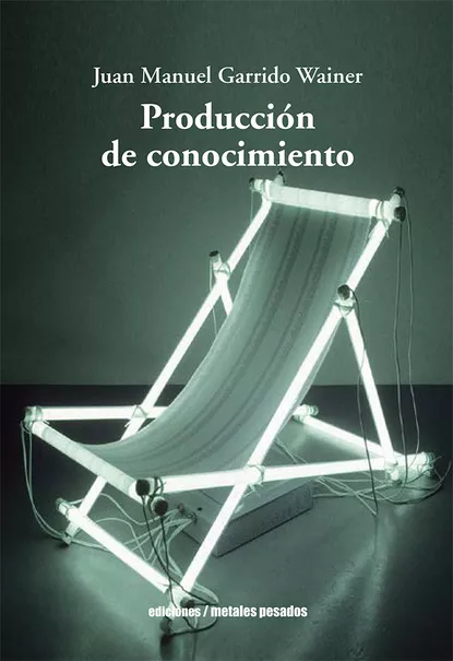 Обложка книги Producción de conocimiento, Juan Manuel Garrido Wainer 