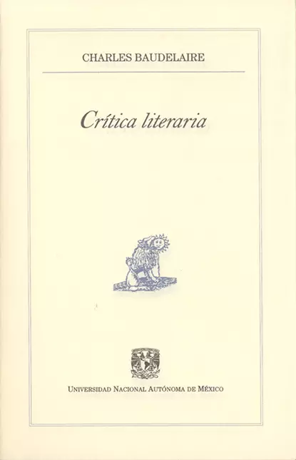 Обложка книги Crítica literaria, Charles Baudelaire