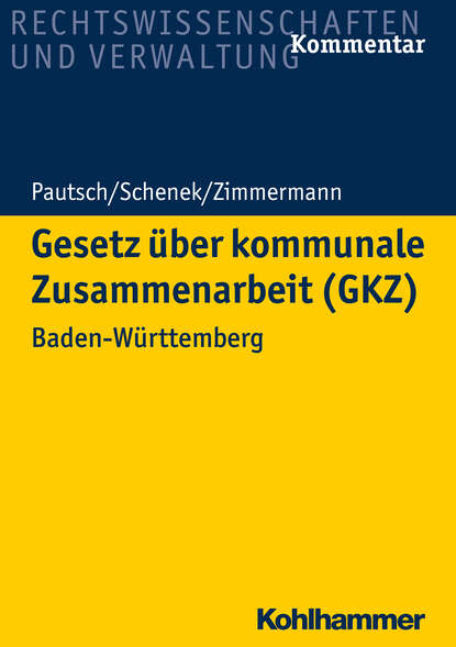 

Gesetz über kommunale Zusammenarbeit (GKZ)