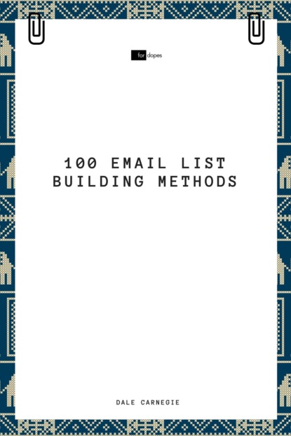 Sheba Blake - 100 Email List Building Methods