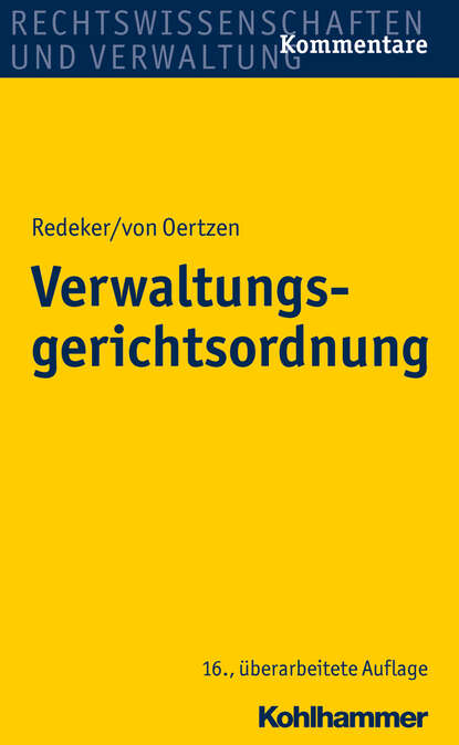 

Verwaltungsgerichtsordnung
