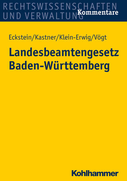 

Landesbeamtengesetz Baden-Württemberg