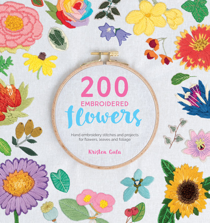 

200 Embroidered Flowers