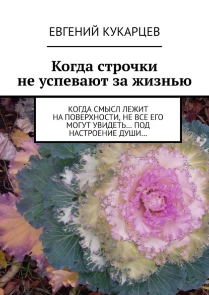 Евгений Кукарцев — Когда строчки не успевают за жизнью. Когда смысл лежит на поверхности, не все его могут увидеть… под настроение души…