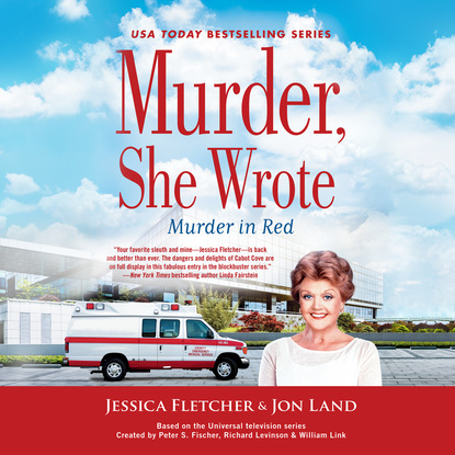 Jon Land — Murder in Red - Murder, She Wrote, Book 49 (Unabridged)