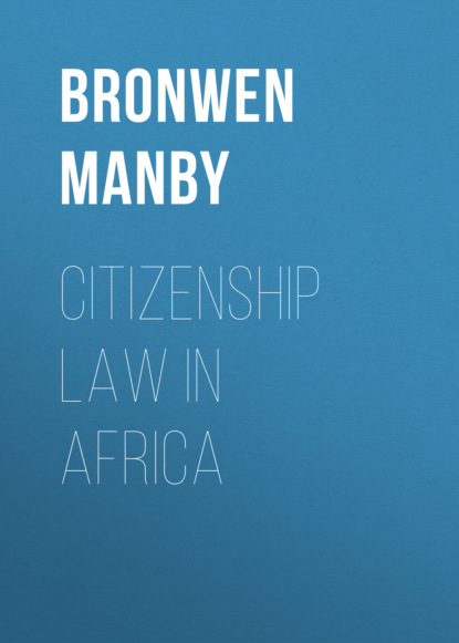 

Citizenship Law in Africa