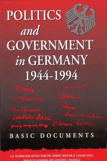 Группа авторов - Politics and Government in Germany, 1944-1994