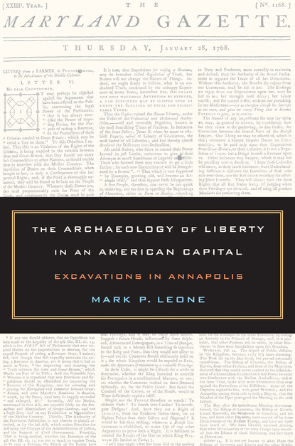 

The Archaeology of Liberty in an American Capital