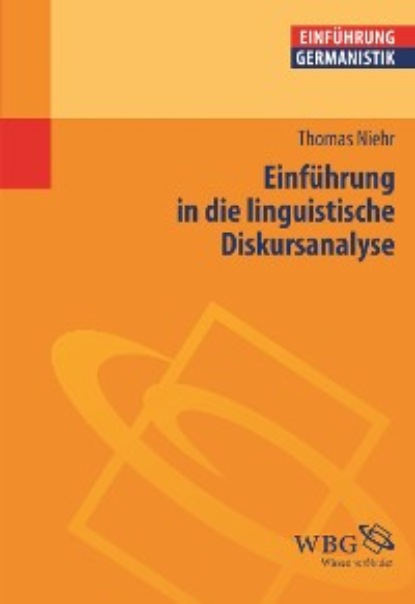 

Einführung in die linguistische Diskursanalyse