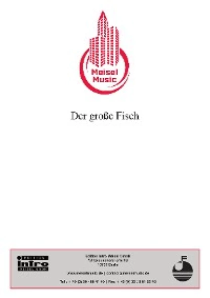 Обложка книги Der große Fisch, Christian Bruhn