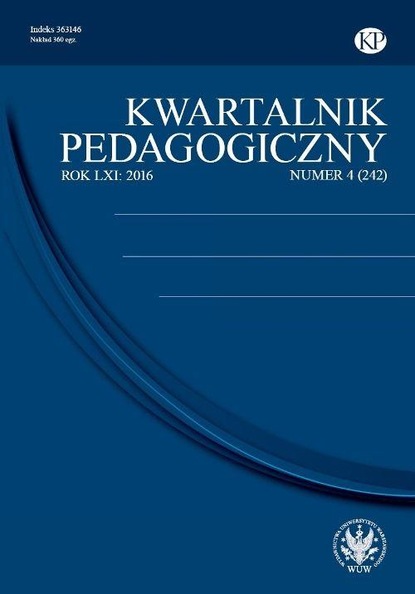 

Kwartalnik Pedagogiczny 2016/4 (242)
