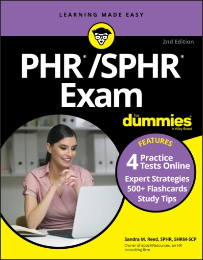 Обложка книги PHR/SPHR Exam For Dummies with Online Practice, Sandra M. Reed