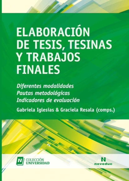 Graciela Resala - Elaboración de tesis, tesinas y trabajos finales