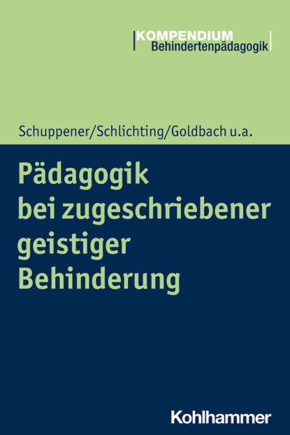 Anne Goldbach - Pädagogik bei zugeschriebener geistiger Behinderung