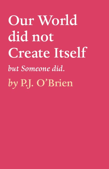 

Our World did not Create Itself