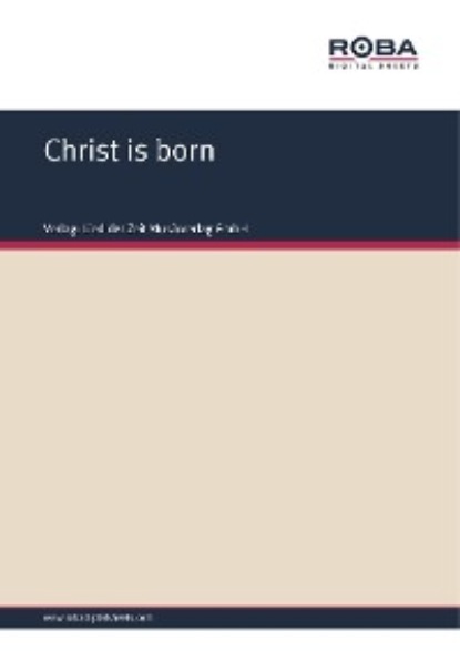 traditional - Christ is born