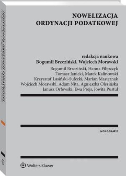 

Nowelizacja ordynacji podatkowej