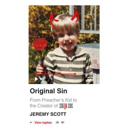 Original Sin - From Preacher's Kid to the Creation of CinemaSins (Unabridged) - Jeremy  Scott