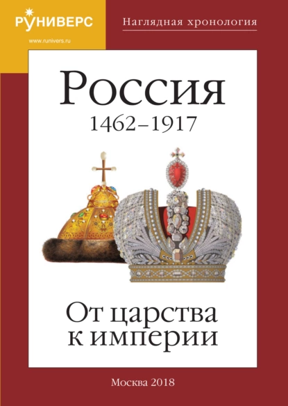 Обложка книги Наглядная хронология. Выпуск I. Россия 1462 – 1917. От царства к империи., М. В. Баранов