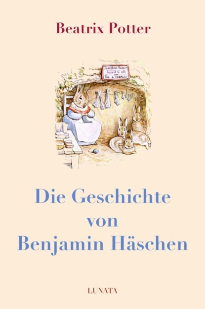 Обложка книги Die Geschichte von Benjamin Häschen, Беатрис Поттер