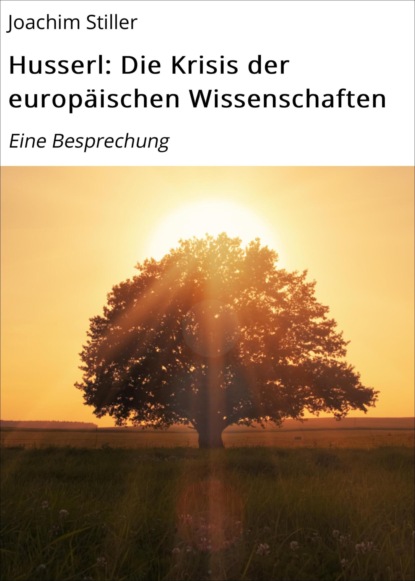 Husserl: Die Krisis der europäischen Wissenschaften