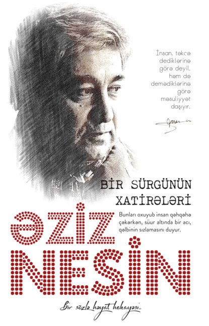 Обложка книги Bir sürgünün xatirələri, Азиз Несин