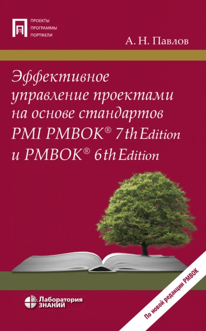 Обложка книги Эффективное управление проектами на основе стандартов PMI PMBOK® 7th Edition и PMBOK® 6th Edition, А. Н. Павлов