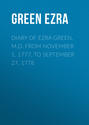 Diary of Ezra Green, M.D. from November 1, 1777, to September 27, 1778