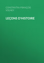 Leçons d\'histoire