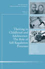 Thriving in Childhood and Adolescence: The Role of Self Regulation Processes