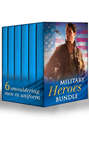 Military Heroes Bundle: A Soldier\'s Homecoming \/ A Soldier\'s Redemption \/ Danger in the Desert \/ Strangers When We Meet \/ Grayson\'s Surrender \/ Taking Cover