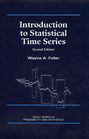 Introduction to Statistical Time Series