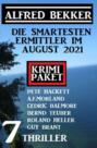 Die smartesten Ermittler im August 2021: Krimi Paket 7 Thriller